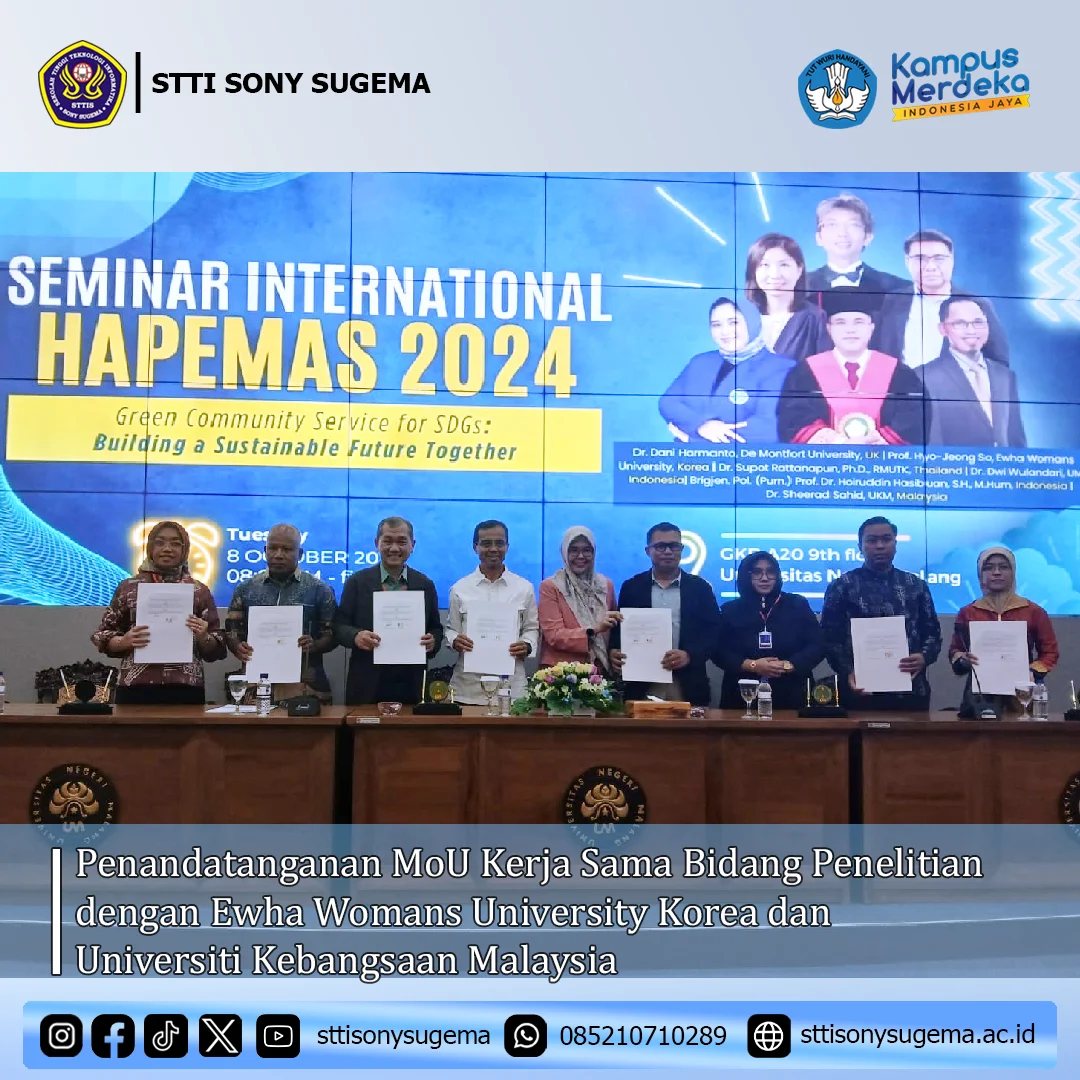 Penandatanganan MoU Kerja Sama Bidang Penelitian dengan Ewha Womans University Korea dan Universiti Kebangsaan Malaysia